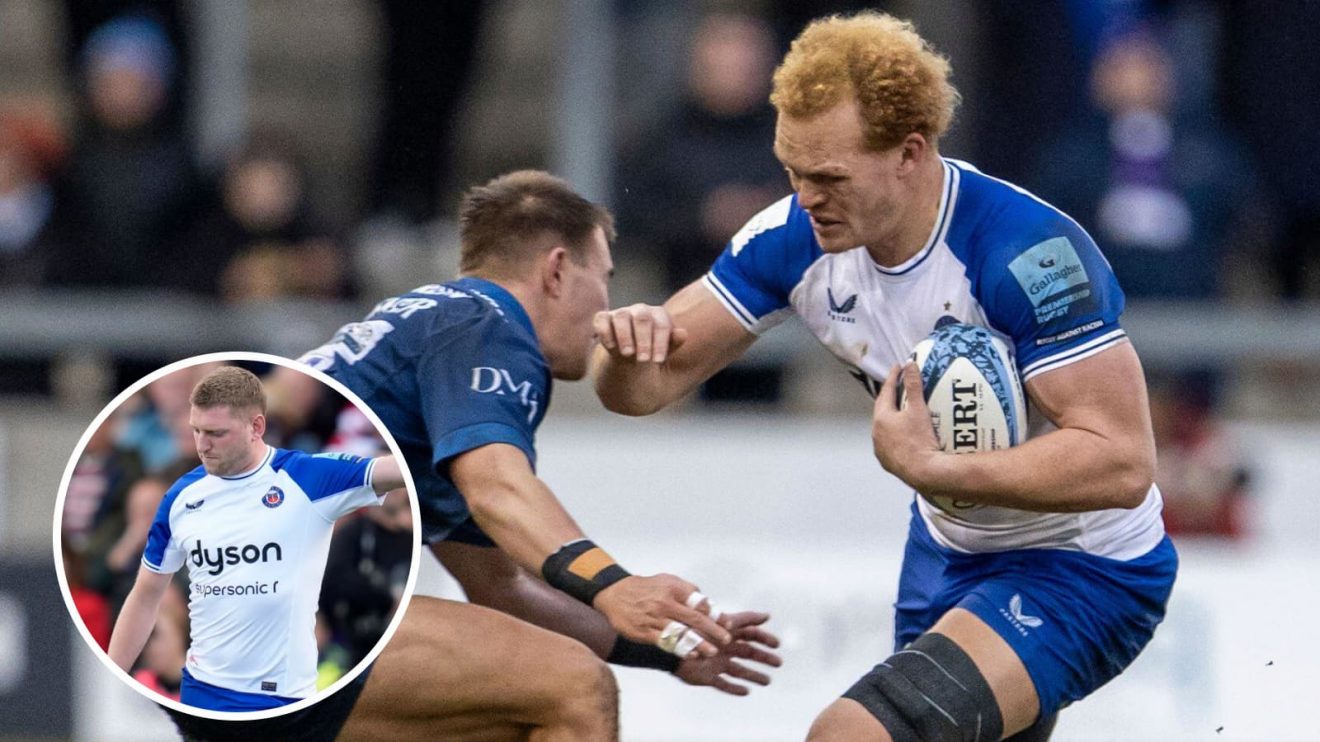 Miles Reid and Finn Russell impressed for Bath against Sale.