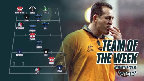 Premiership Team of the Week: David Campese picks ‘brilliantly reliable’ Finn Russell alongside potential Lions half-back partner