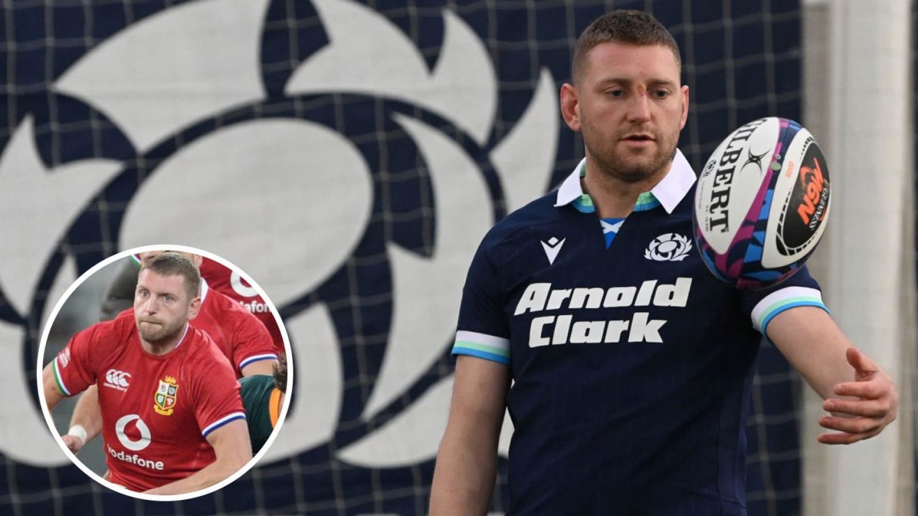 Finn Russell is backed by Bath team-mate Ruaridh McConnochie.