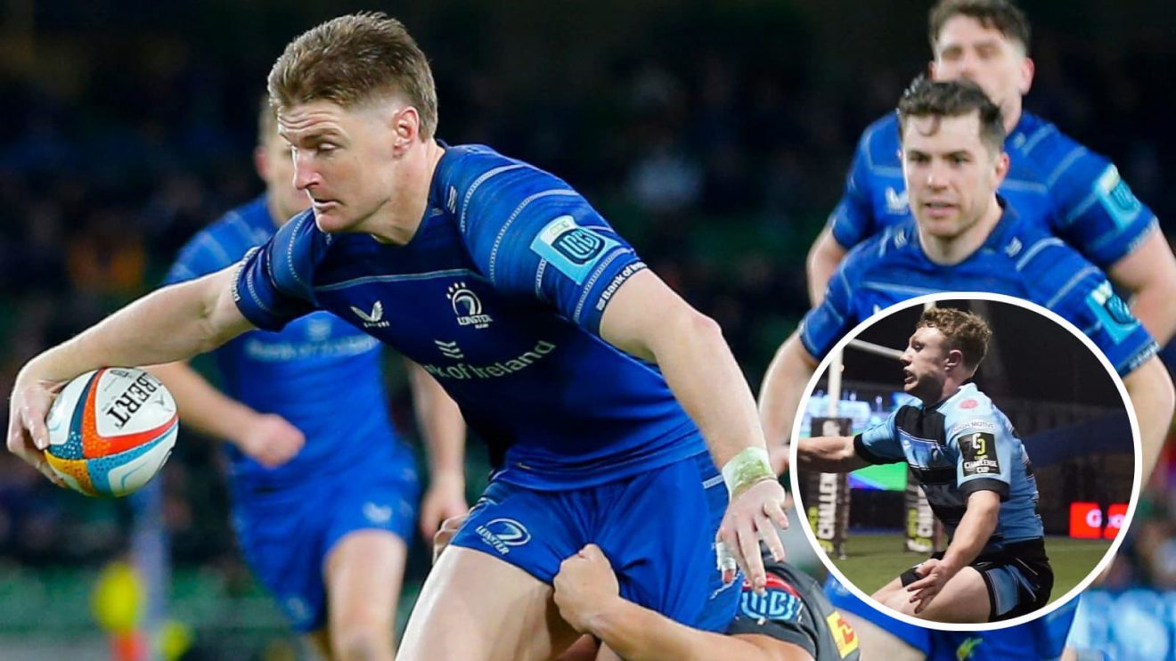 Leinster centre Jordie Barrett and Cardiff wing Tom Bowen both made the team.