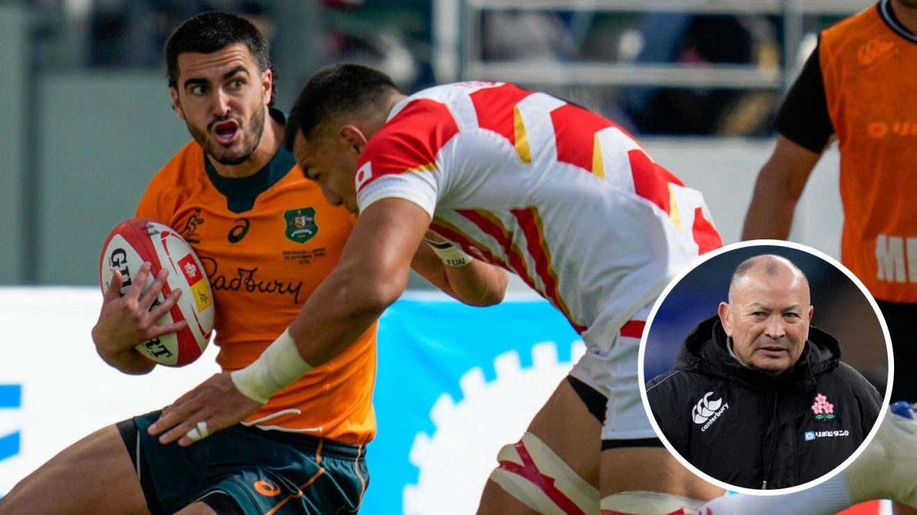 Tom Wright and Eddie Jones image