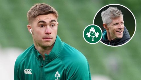 Sam Prendergast being exposed to ‘very different’ Test as Simon Easterby explains Jack Crowley snub
