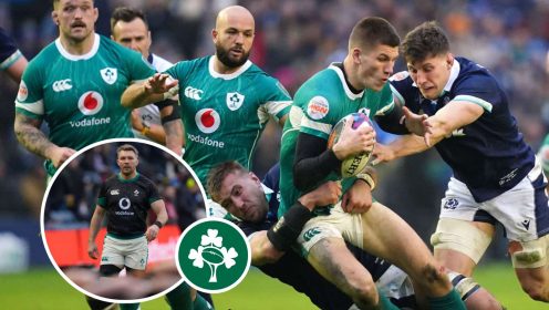 Ireland player ratings: Sam Prendergast ‘comes of age’ at Murrayfield as ‘old warhorse’ shines in stunning team display