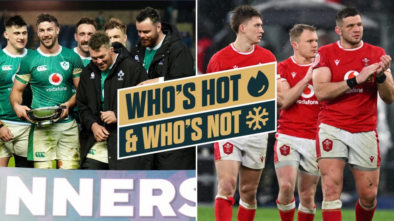 Ireland were impressive against Scotland while Wales hit new low after Six Nations loss.