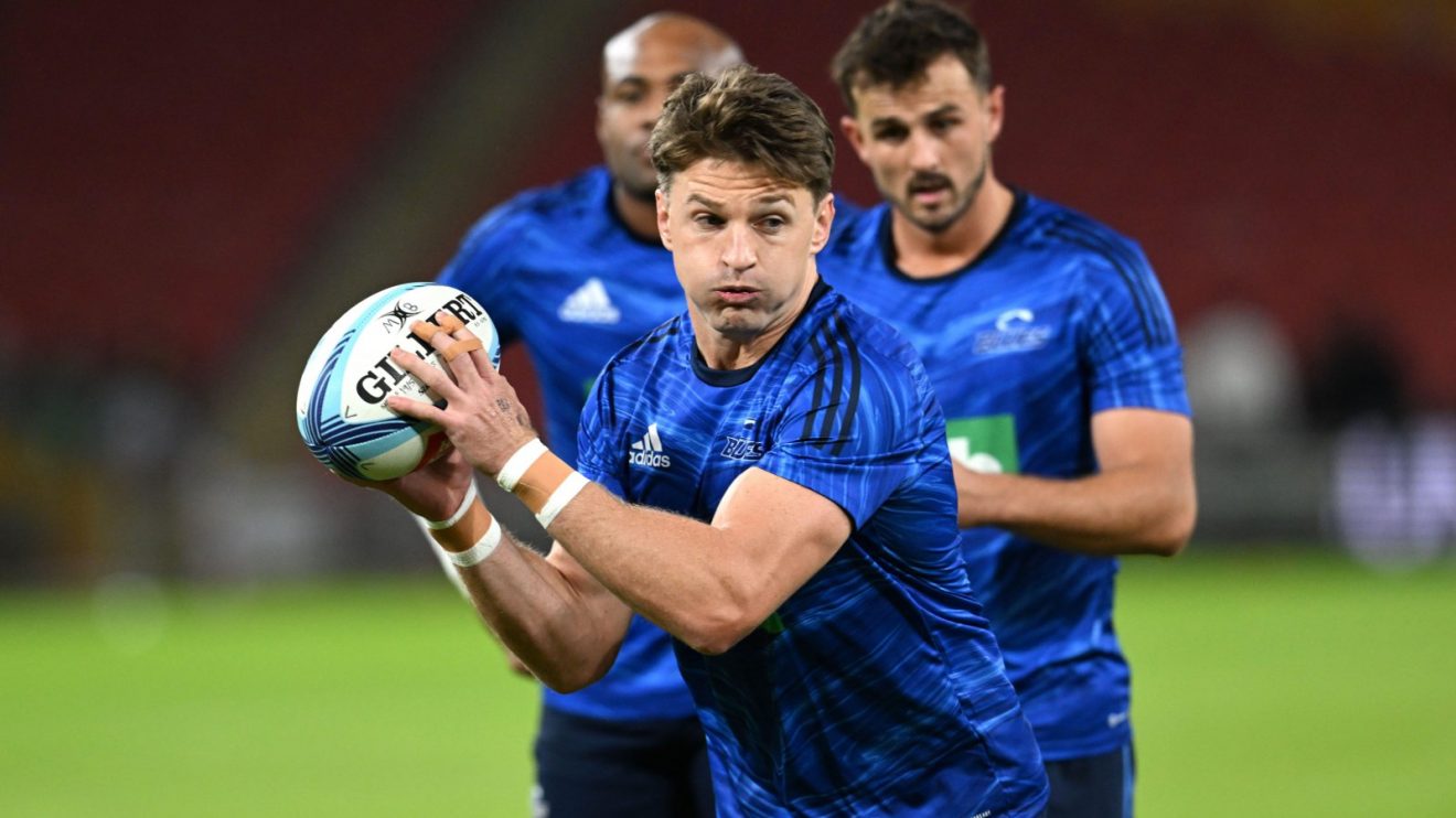 Beauden Barrett Blues warm-up SRP 2023 - Alamy