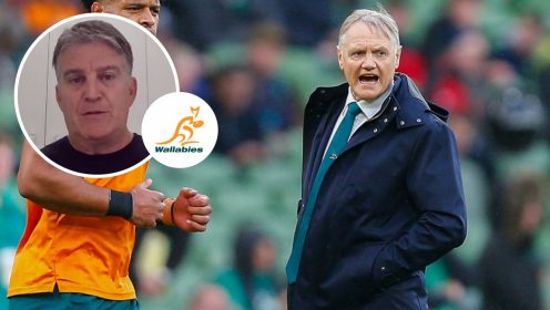 Wallabies legend makes huge Joe Schmidt ‘consultancy’ claim and picks his ‘frontrunner’ for next head coach