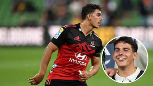 All Blacks rookie suffers cruel blow eight minutes into new Super Rugby season