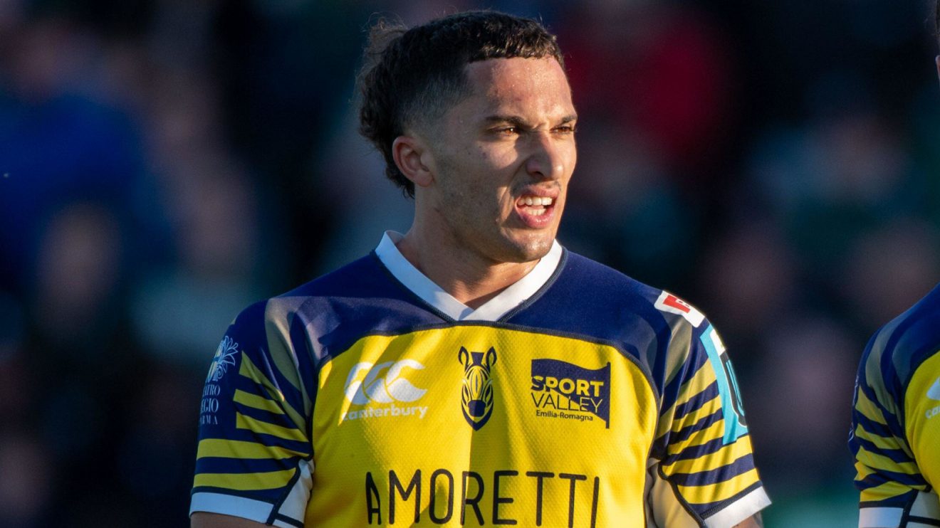 Jacopo Trulla for Zebre Parma.