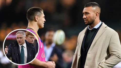 Quade Cooper admits to ‘weird’ feeling over James O’Connor’s Crusaders debut while ex-Wallabies star gives verdict on Joe Schmidt’s possible successor