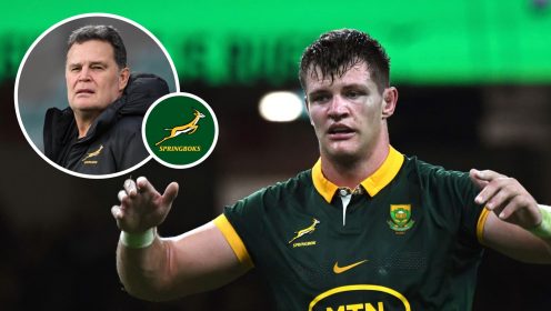 Rassie Erasmus gets ‘very positive’ update on Springboks star after career-threatening injury
