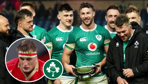Ireland squad: Fears over Caelan Doris’ fitness remain as Munster duo and Leinster rookie provide cover
