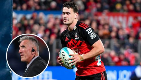 Will Jordan hailed as ‘a bit of a unique freak’ after Crusaders’ Super Rugby Pacific win over Hurricanes