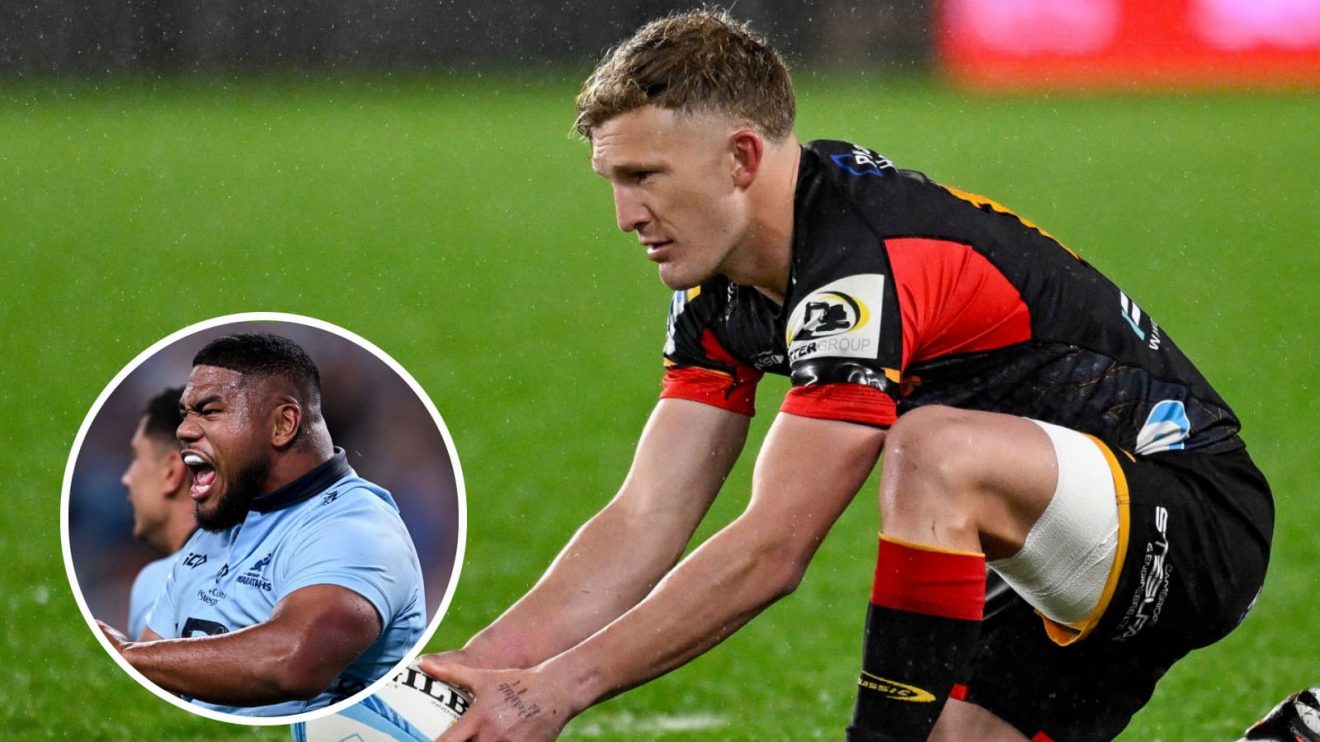 Damian McKenzie (Chiefs) and Siosifa Amone (Waratahs) both make our team.