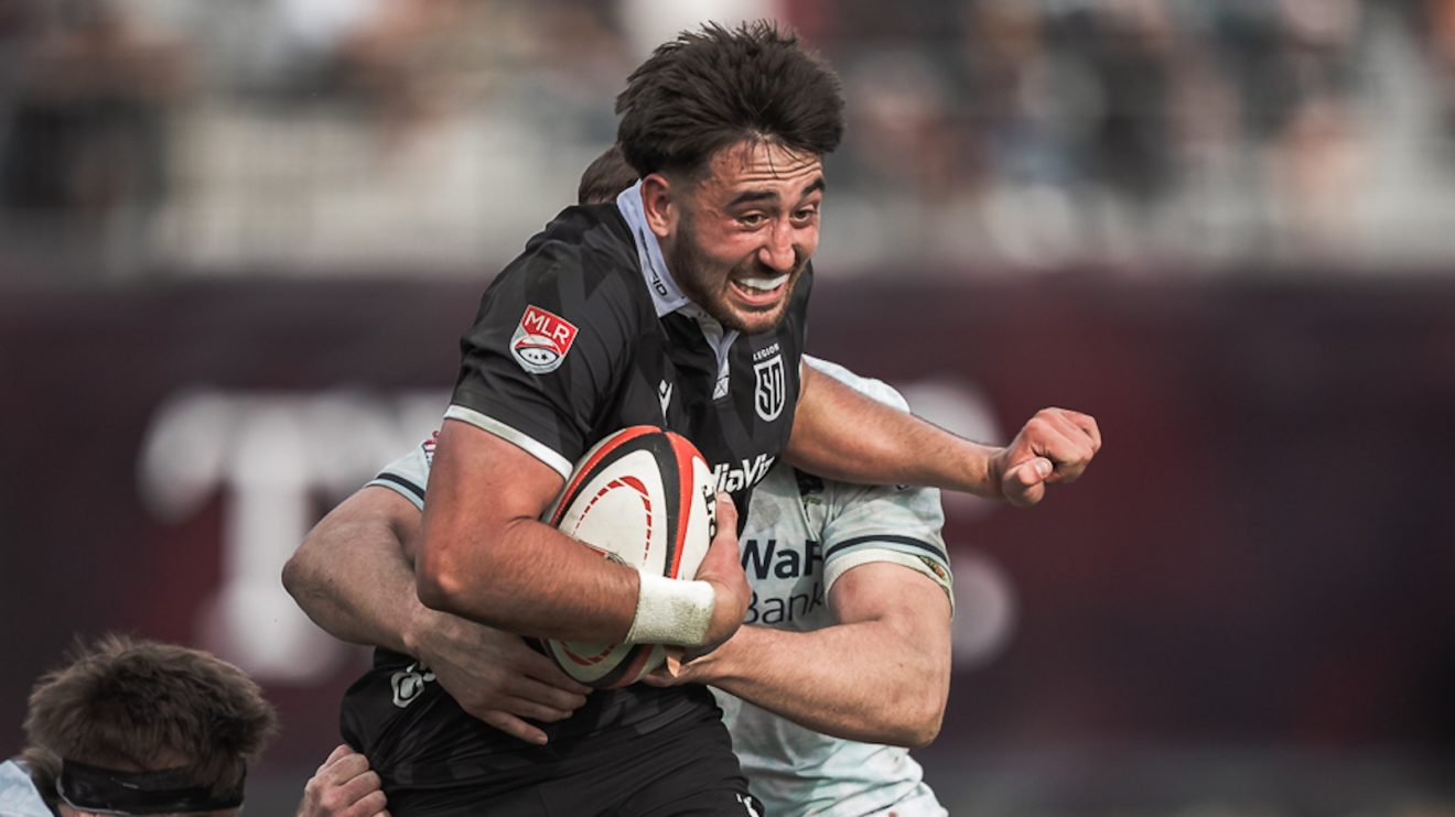 Ethan Grayson in action for San Diego Legion - Image credit John Matthew Harrison