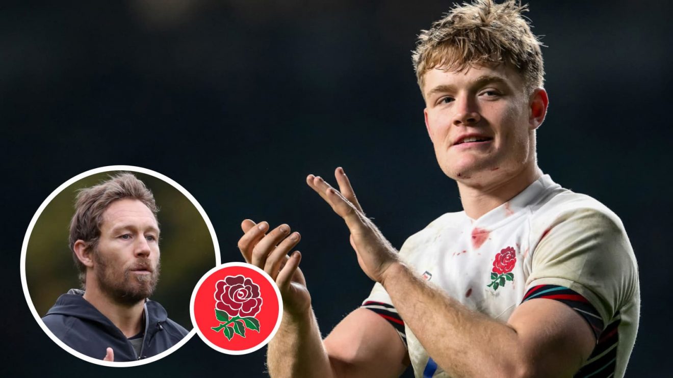England fly-half Fin Smith reveals source of inspiration for his tough tackling.