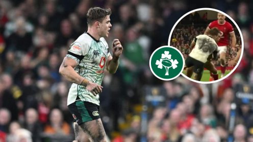 Wales v Ireland: Garry Ringrose’s red card splits opinion as great calls for a ‘big ban’