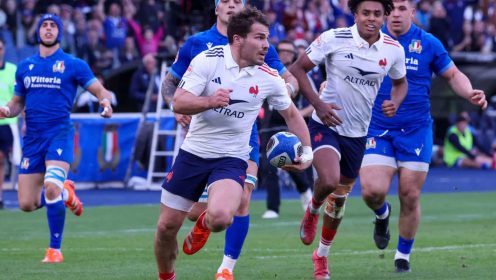 Spellbinding France send warning to Ireland with stunning 11-try demolition of Italy