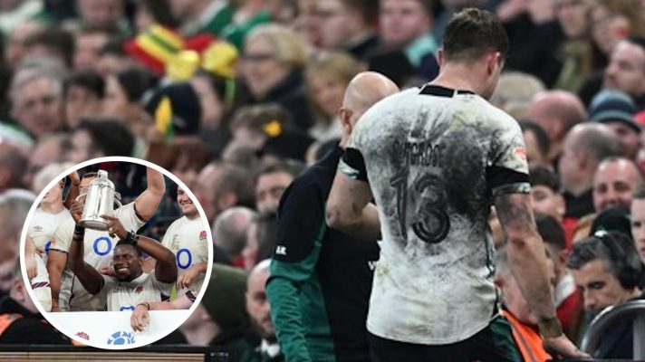 Ireland centre Garry Ringrose received a 20-minute red card against Wales.