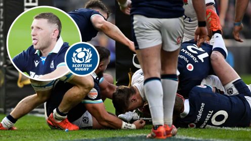 ‘He didn’t seem confident’ – Finn Russell states his arm ‘was definitely under’ Tommy Freeman in England defeat