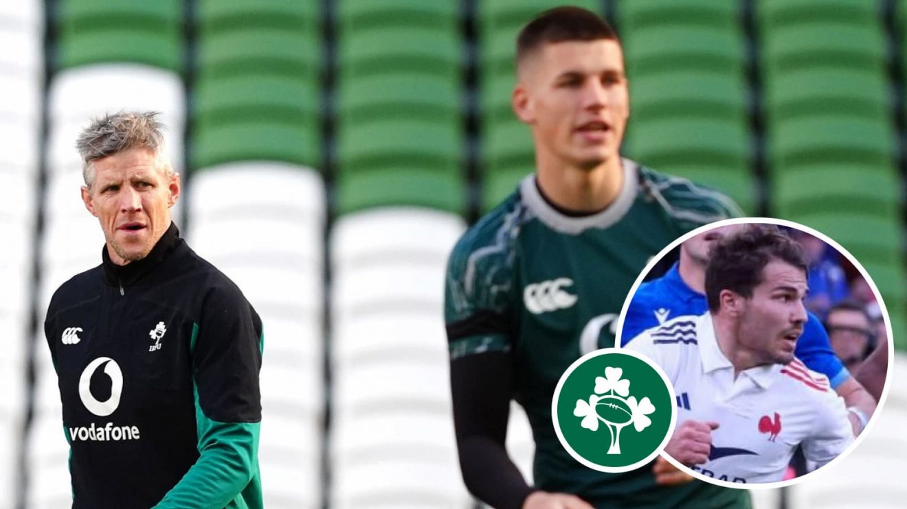 Sam Prendergast has started all three of Ireland's Six Nations games thus far.