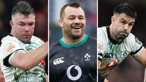 Ireland to bid farewell to 372 caps of experience as veteran trio who played ‘a huge role’ in success announce their retirements
