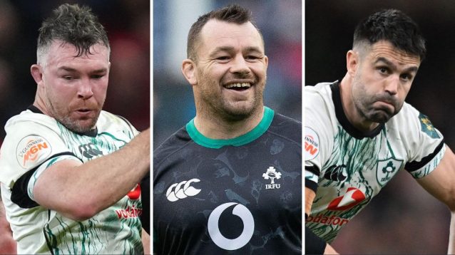 Ireland to bid farewell to 372 caps of experience as veteran trio who played ‘a huge role’ in success announce their retirements