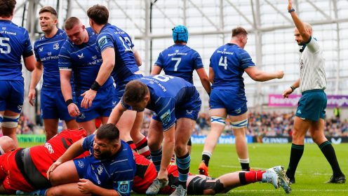 Leinster v Cardiff: Five takeaways as ‘show goes on’ for hosts while ‘handful’ stars in Jordie Barrett’s absence