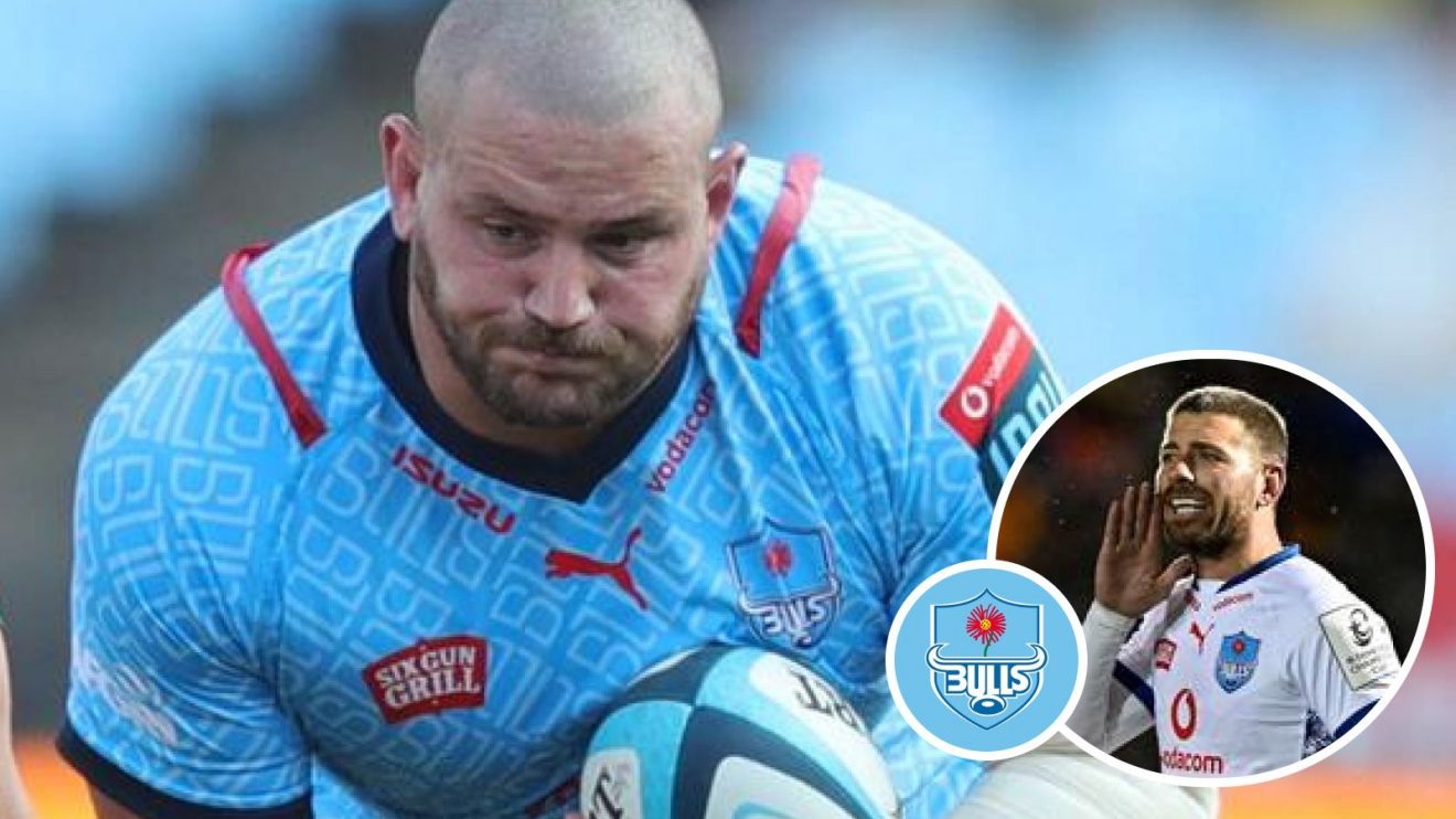 A two layer image of Wilco Louw and Willie le Roux