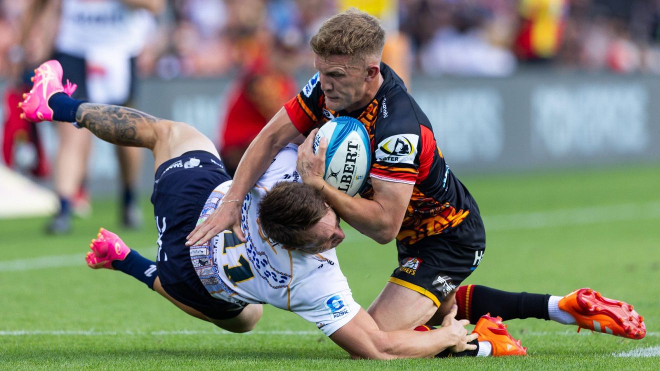 Damian McKenzie Chiefs v Brumbies SRP 2025 - Alamy