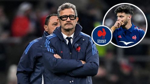 France team v Ireland: Fabien Galthie boldly backs ‘risky’ Springboks tactic as Romain Ntamack returns after ban controversy