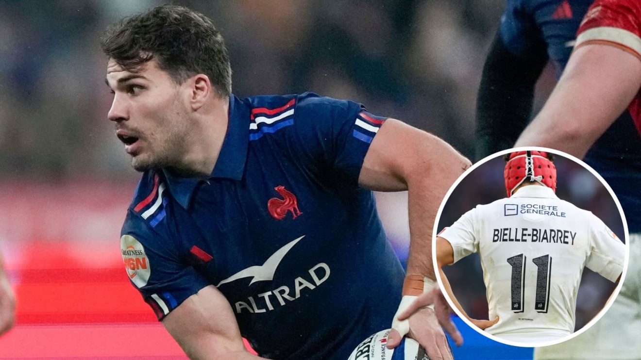 France stars Antoine Dupont and Louis Bielle-Biarrey make the Combined XV.