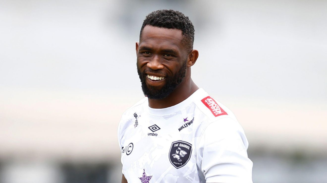Sharks forward Siya Kolisi