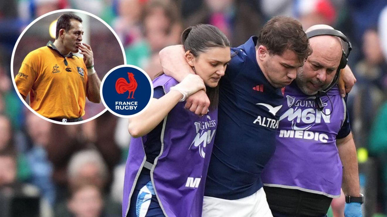 assesses the incident that caused Antoine Dupont a serious injury in the Six Nations.