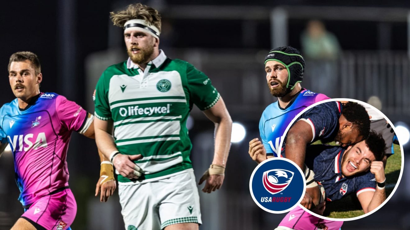 Hamish Bain for Chicago Hounds and Logan Weidner for Old Glory DC. (Image credit - Lauren Sopourn and Caitlan Noone)