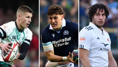 Six Nations: Trio shortlisted for inaugural Rising Star award after breakthrough campaigns