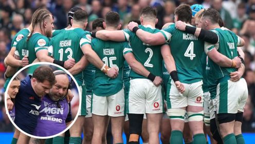 France coach claims World Rugby ‘tolerating’ Ireland’s ‘dangerous’ breakdown tactics while ‘Bomb Squad’ future is discussed