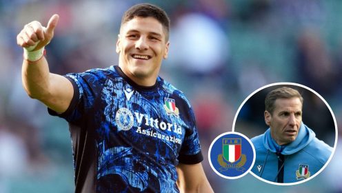 Italy team v Ireland: Gonzalo Quesada swings the axe as Michele Lamaro is replaced as captain