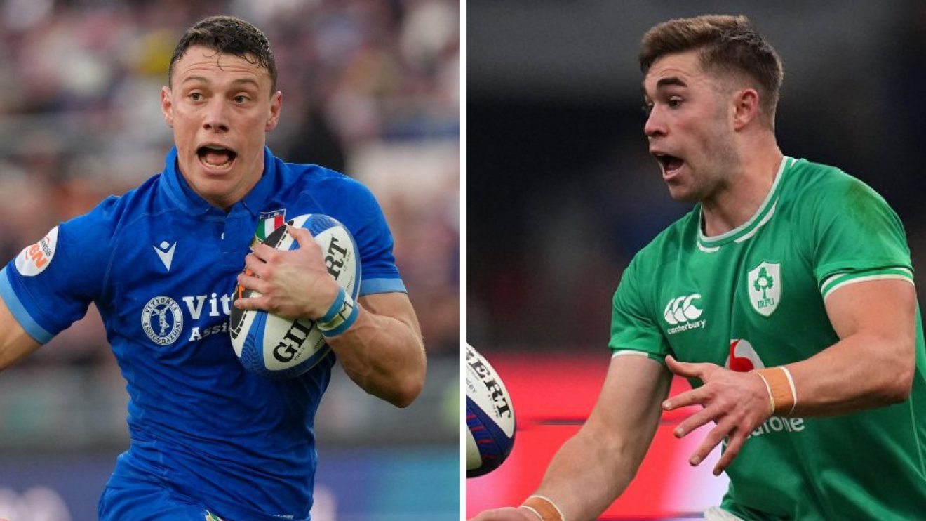 Paolo Garbisi and Jack Crowley image