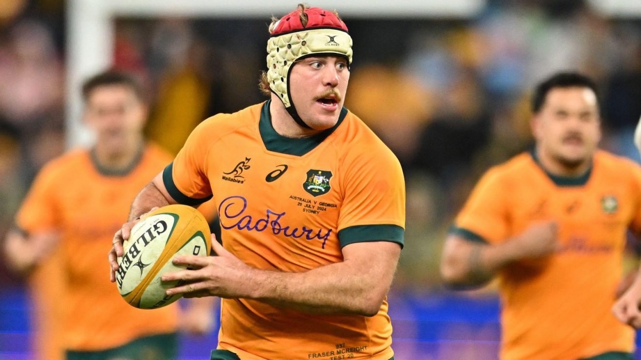 Fraser McReight Wallabies 2024 - Alamy