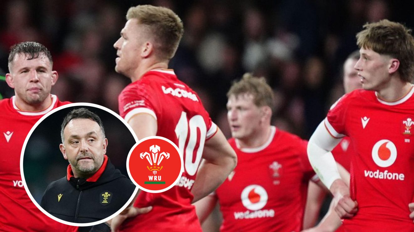 Matt Sherratt and Wales players photo