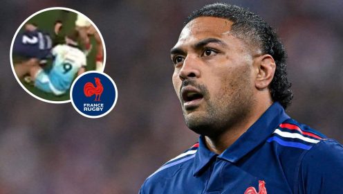 France star learns disciplinary fate after avoiding red for ‘flying headbutt’ against Scotland