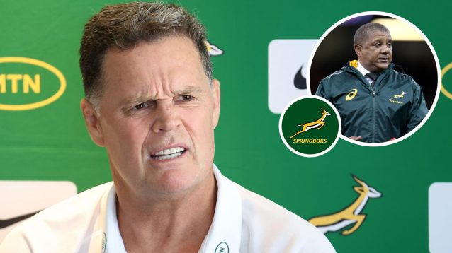 ‘Here we go again’ – Rassie Erasmus reveals why he left the Springboks when Allister Coetzee was head coach