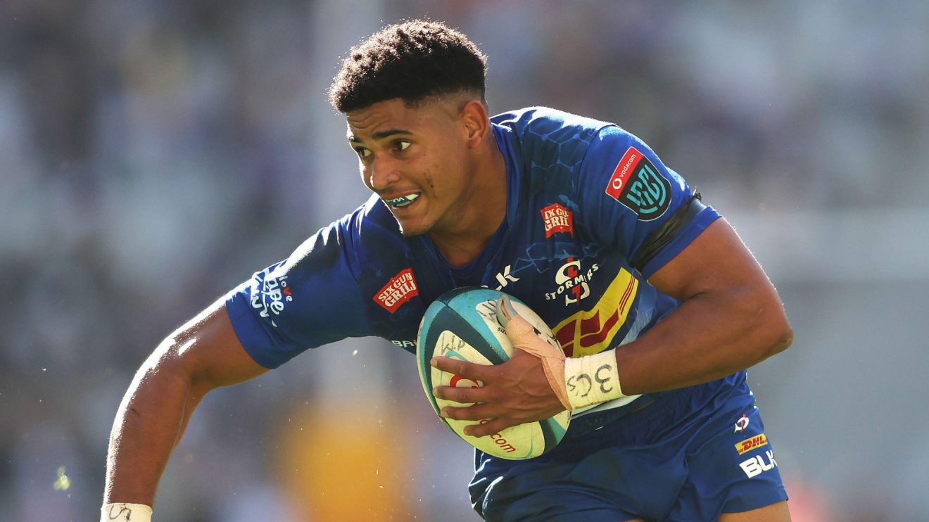 Sacha Feinberg-Mngomezulu Stormers 2024 - Alamy