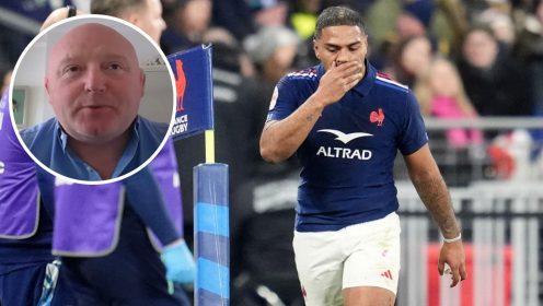 Ex-Ireland forward slams 20-minute red card and warns of ‘slippery slope’ after refereeing call ‘helped’ France win the Six Nations