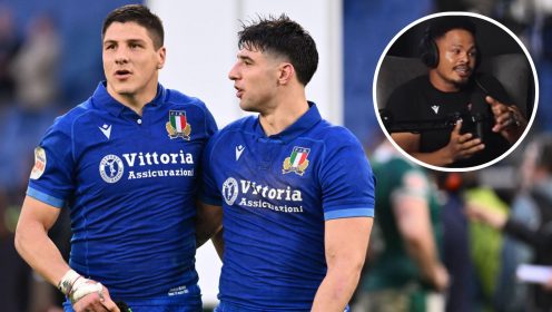 Ex-Springboks star warns Rassie Erasmus of Italy duo and compares them to legendary All Blacks combination