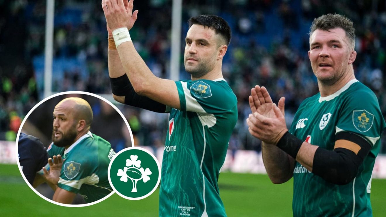 Ireland need to replace Conor Murray in their matchday 23.