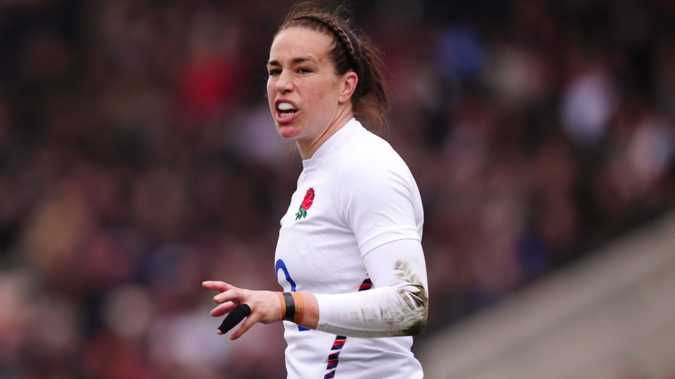 England centre Emily Scarratt.