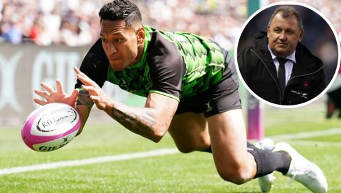 Israel Folau targets ’emotional’ Australia return with ex-All Blacks boss against Lions after controversial 2019 exit