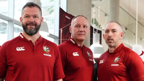 Andy Farrell gives his view on the British and Irish Lions assistants and the importance of ‘cohesion of the coaching staff’