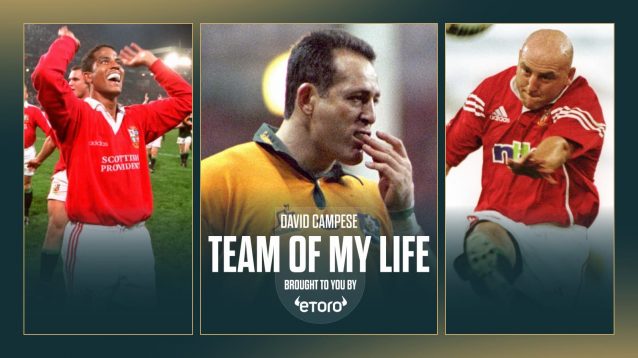 David Campese’s British & Irish Lions Team of My Life including ‘the greatest Lions outside centre of all time’